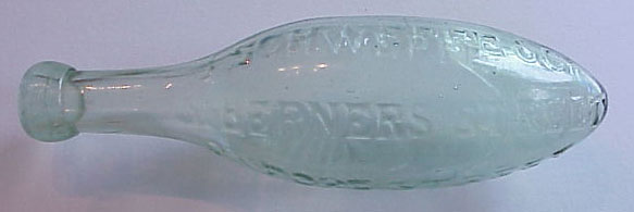 SCHWEPPES HAMILTON BOTTLE.