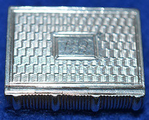 GEORGIAN SILVER NOVELTY VINAIGRETTE.