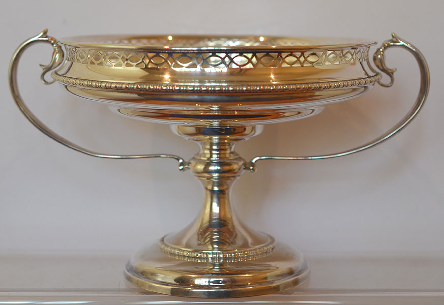 ENGLISH SILVER TAZZA.