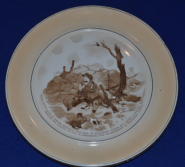 OLD BILL DECORATIVE PLATE.