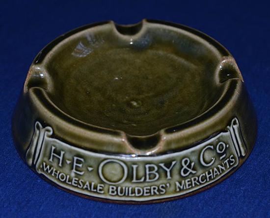 DOULTON ADVERTISING ASHTRAY.