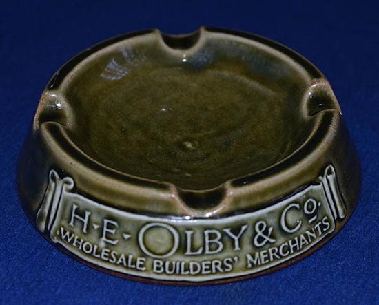 DOULTON ADVERTISING ASHTRAY.