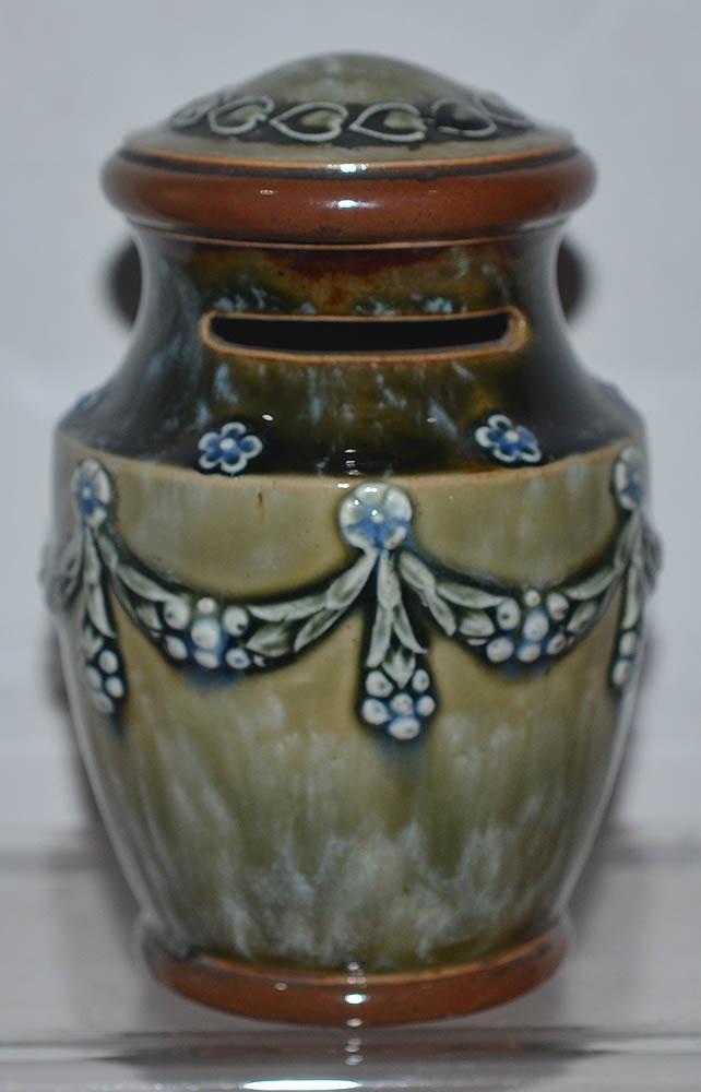 DOULTON EDWARDIAN MONEY BOX.