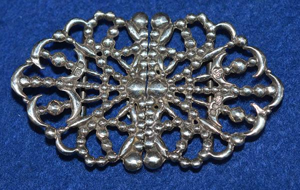SILVER NURSES BUCKLE