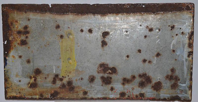 GOSSAGES SOAP ADVERTISING ENAMEL SIGN.