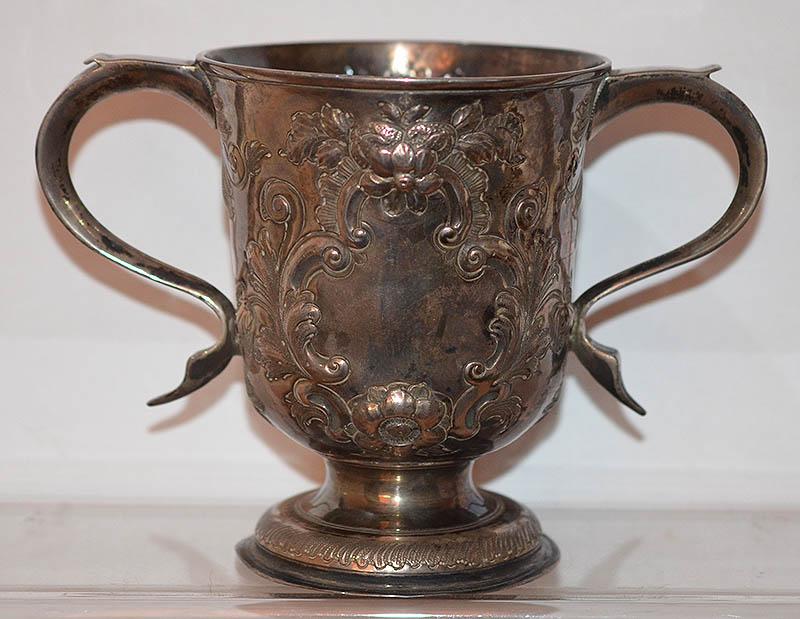 SILVER GEORGIAN LOVING CUP.