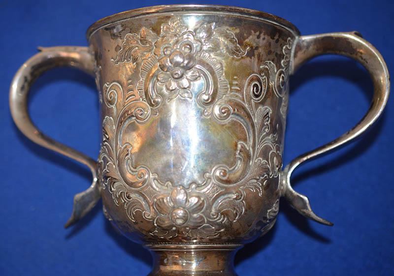 SILVER GEORGIAN LOVING CUP.