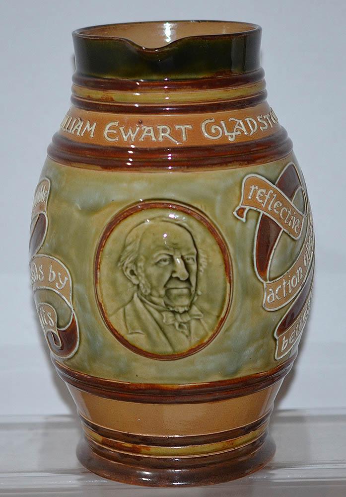 PRIM MINISTER GLADSTONE COMEMORATIVE JUG BY DOULTON.