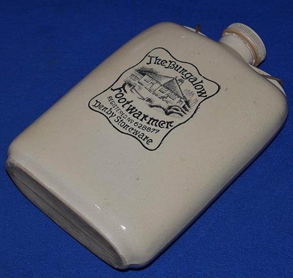 THE BUNGALOW STONWARE FOOT WARMER.